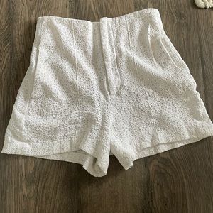 White Zara short